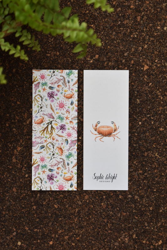 Recycled Rockpool Pattern Bookmark